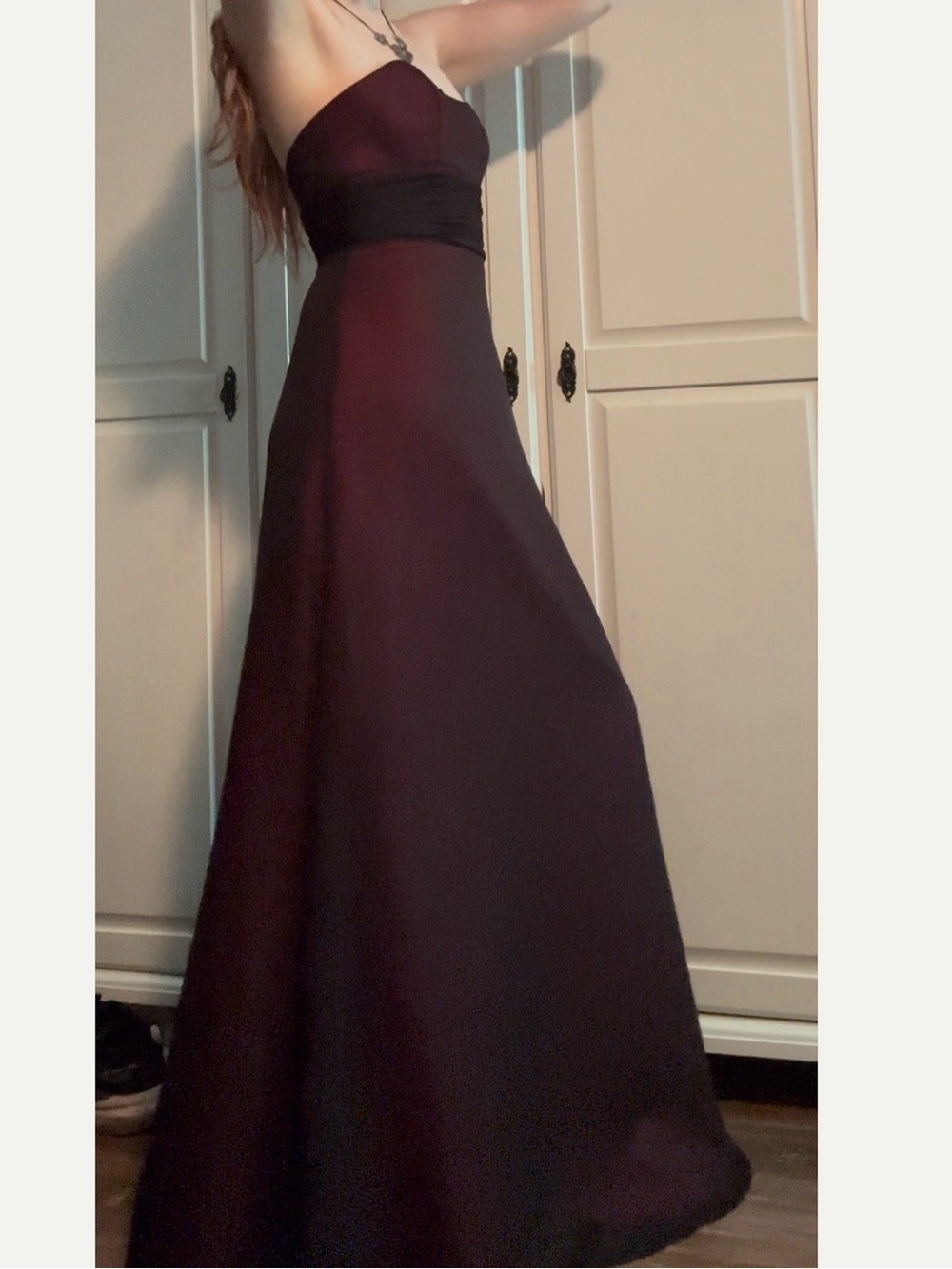 Vintage gothic fairy prom dress